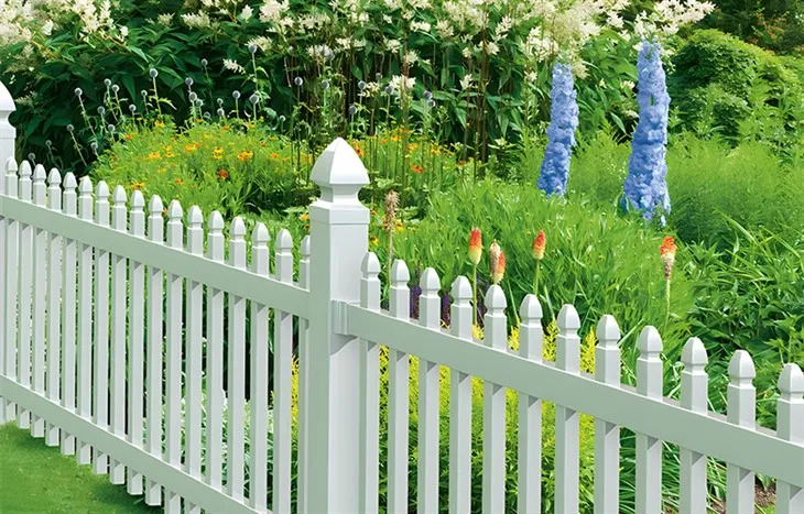 Gothic Vinyl Picket Fence